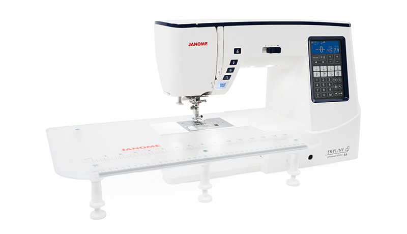 Janome Skyline S6 Extra wide table